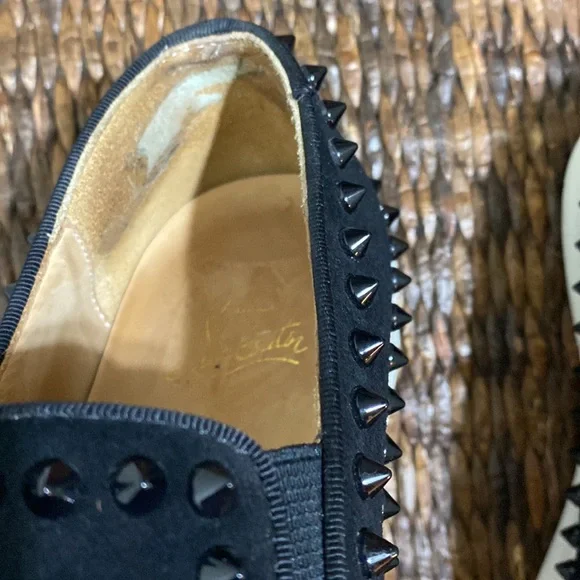 Christian Louboutin slip on studs shoes - Picture 6 of 16